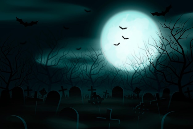 Fond d'halloween réaliste