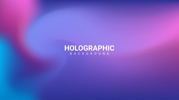 fond holographique aux couleurs modernes