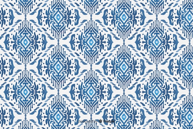 Fond d&#39;Ikat