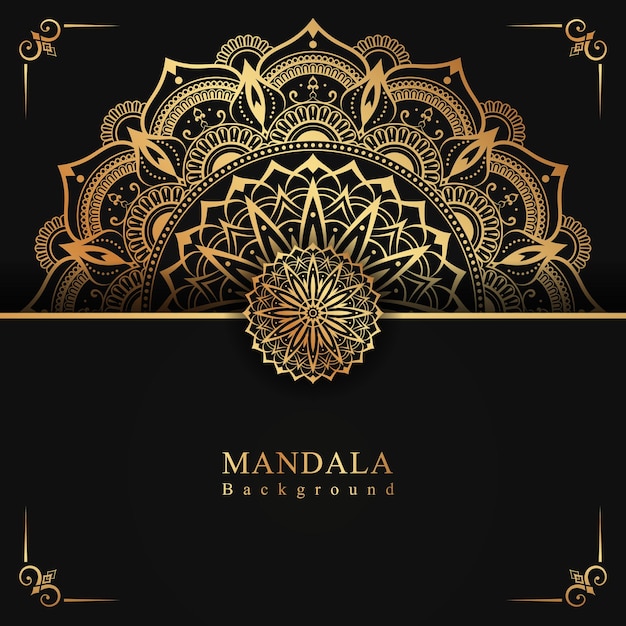 Fond Islamique De Luxe Mandala