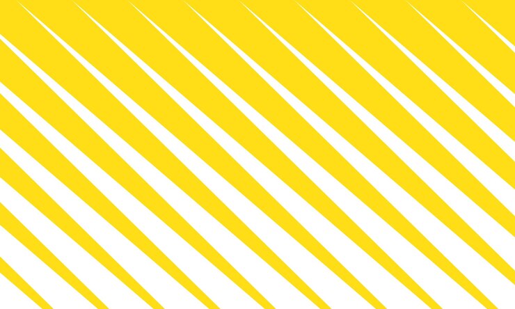 Vecteur un fond jaune avec des lignes horizontales alignées
