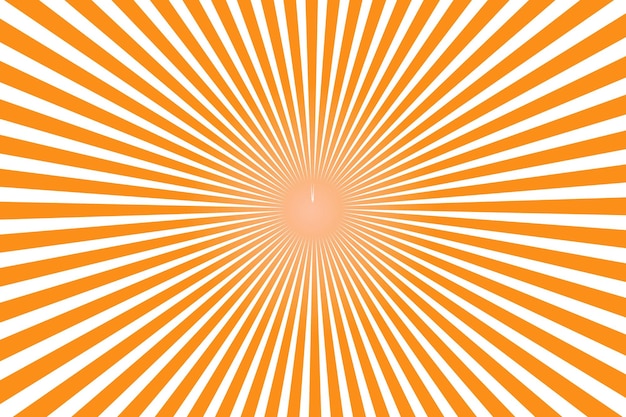 Vecteur un fond jaune et orange avec le soleil au milieu et le mot lumière en bas.