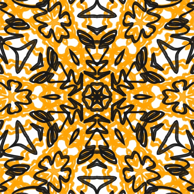 Fond de kaléidoscope abstrait Beau modèle sans couture de kaléidoscope Texture de mosaïque multicolore Texture de kaléidoscope sans couture Conception de kaléidoscope unique