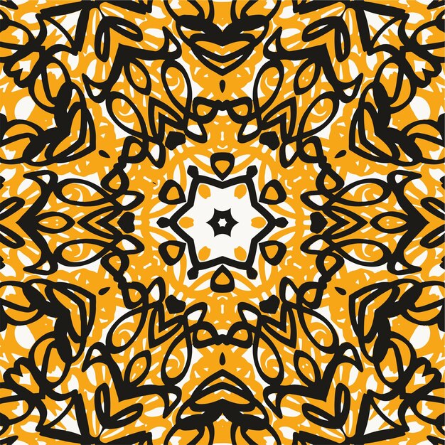 Fond de kaléidoscope abstrait Beau modèle sans couture de kaléidoscope Texture de mosaïque multicolore Texture de kaléidoscope sans couture Conception de kaléidoscope unique