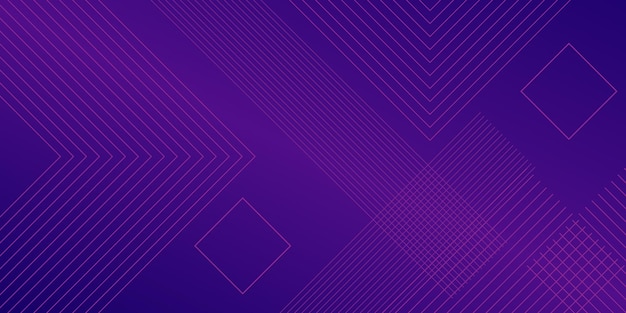 Le fond de la ligne abstraite est violet.