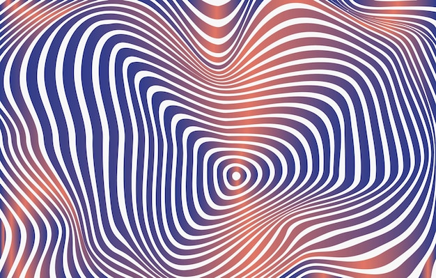 Fond De Lignes Géométriques Motif Zigzag Avec Des Formes Ondulées