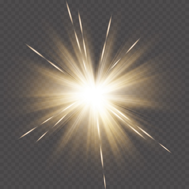 Fond de lumières dorées ...