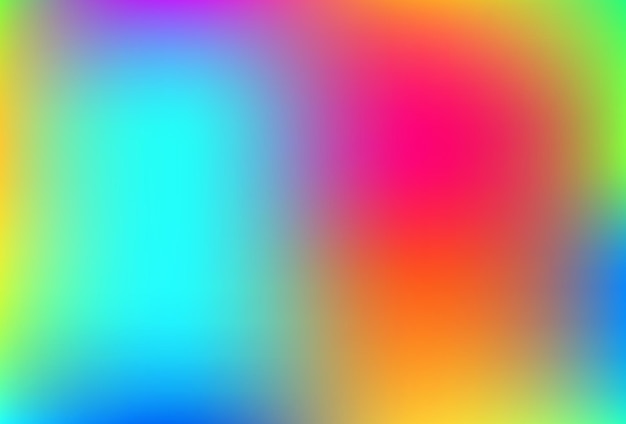 Fond de maille dégradé coloré lisse et flou Couleurs arc-en-ciel lumineuses modernes Modèle de bannière vectorielle de couleur douce facilement modifiable