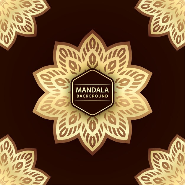 Fond De Mandala élégant