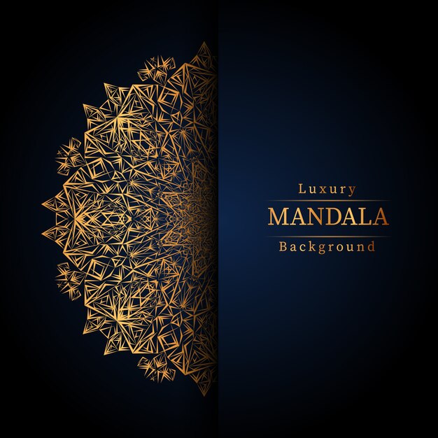 Fond De Mandala De Luxe Créatif