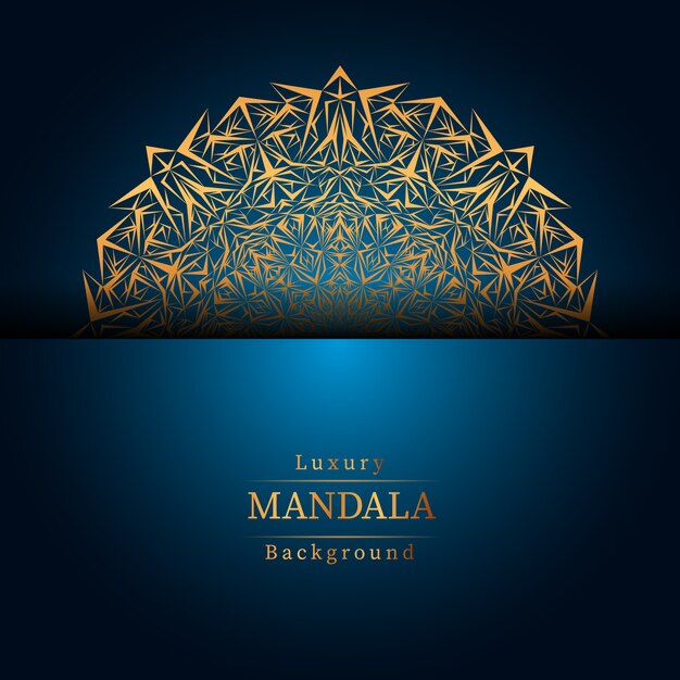 Fond De Mandala De Luxe Créatif