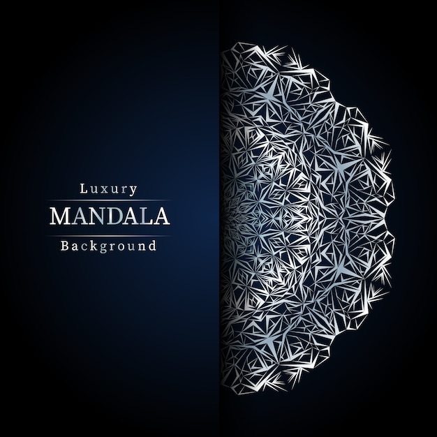 Fond de Mandala de luxe créatif