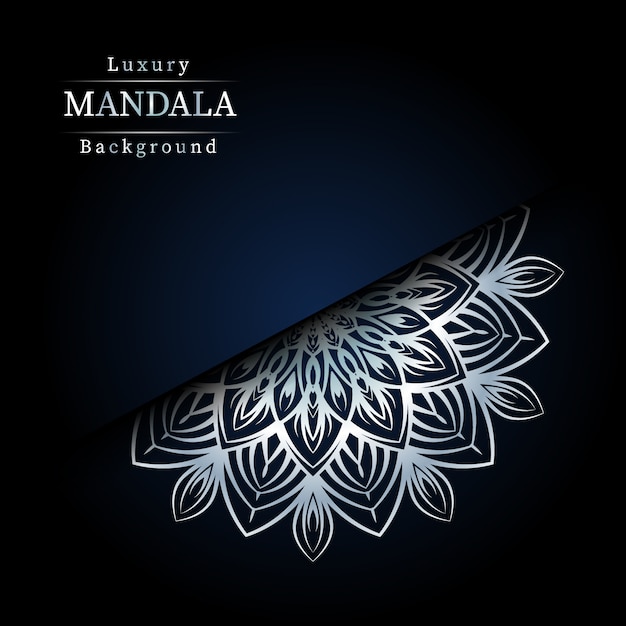 Fond de mandala de luxe créatif