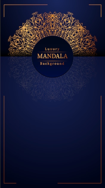 Fond De Mandala De Luxe Créatif