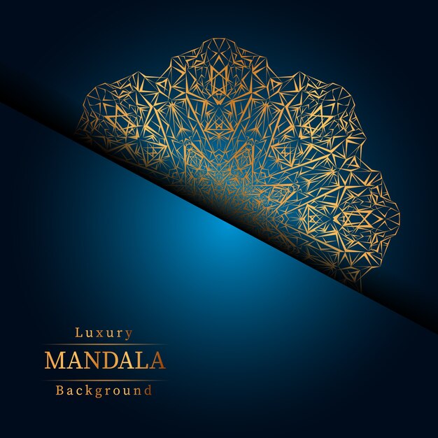 Fond De Mandala De Luxe Créatif