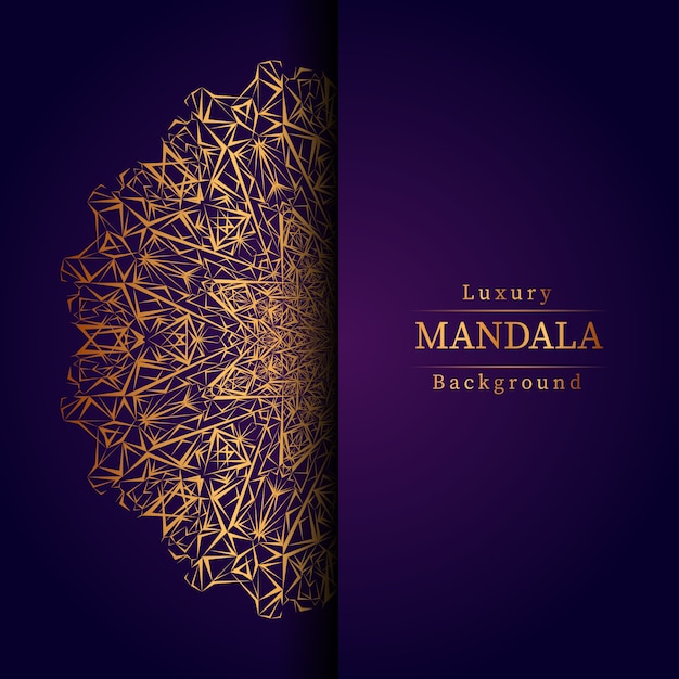 Fond De Mandala De Luxe Créatif