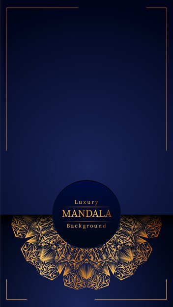 Fond De Mandala De Luxe Créatif