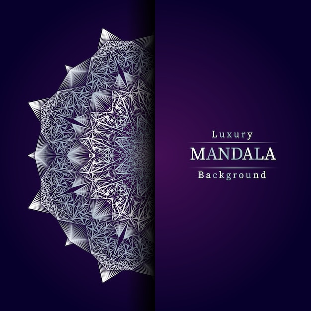 Fond De Mandala De Luxe Créatif