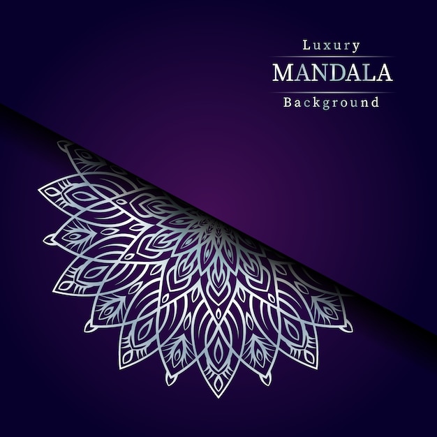 Fond De Mandala De Luxe Créatif