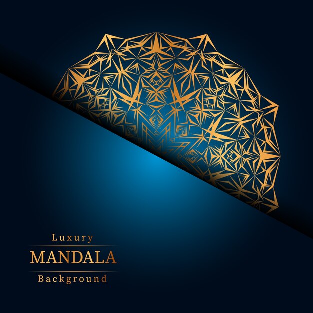 Fond De Mandala De Luxe Créatif