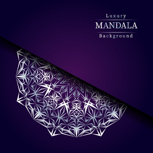 Fond De Mandala De Luxe Créatif