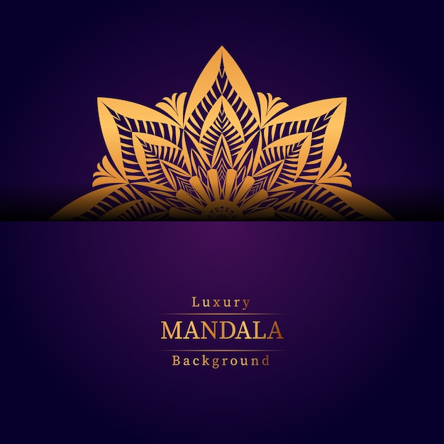 Fond De Mandala De Luxe Créatif