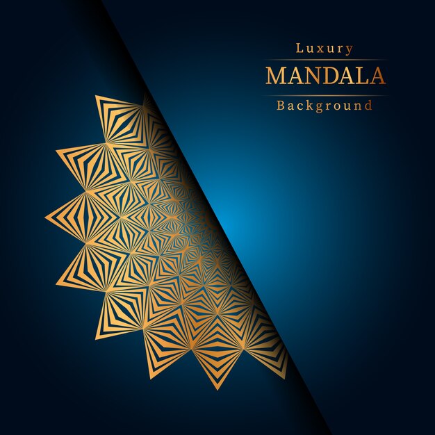 Fond De Mandala De Luxe Créatif