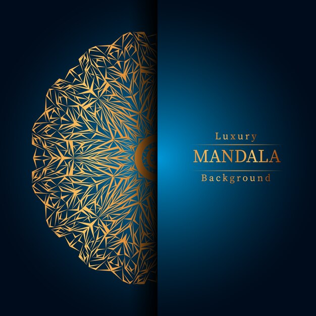 Fond De Mandala De Luxe Créatif