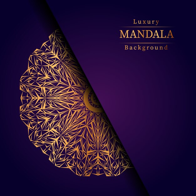 Fond De Mandala De Luxe Créatif