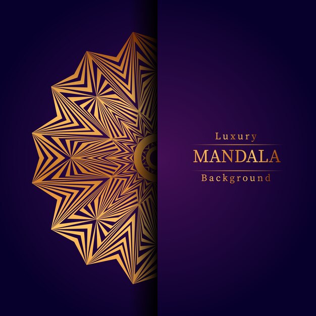 Fond De Mandala De Luxe Créatif