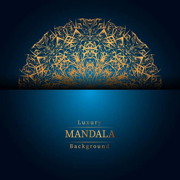 Fond De Mandala De Luxe Créatif