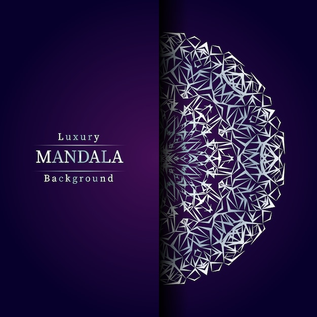 Fond De Mandala De Luxe Créatif