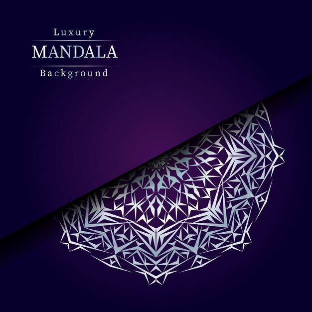 Fond De Mandala De Luxe Créatif