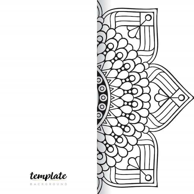 Fond De Mandala De Luxe Créatif