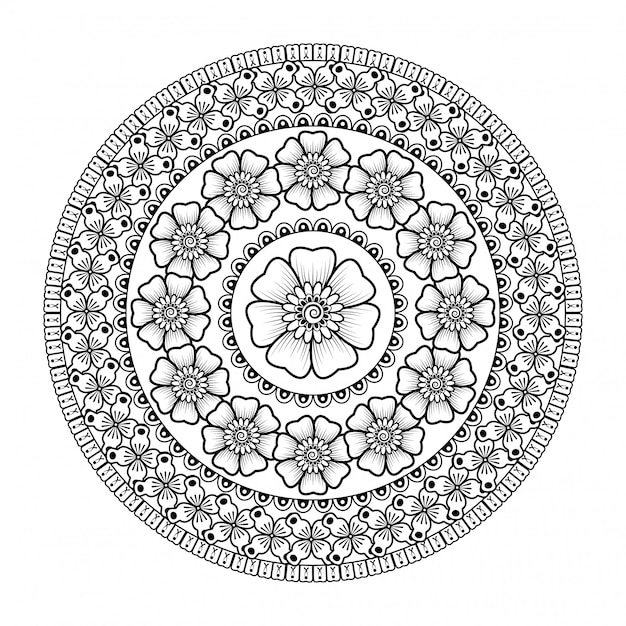 Fond De Mandala De Luxe Créatif