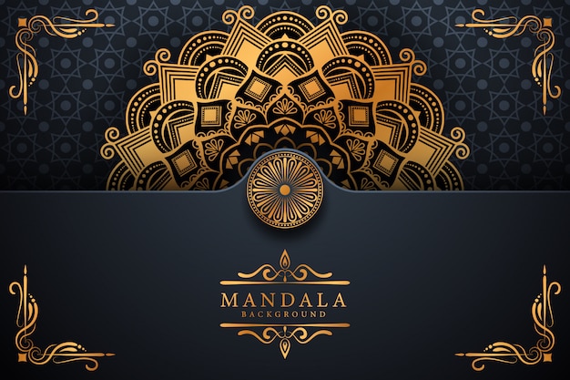 Fond De Mandala De Luxe Créatif