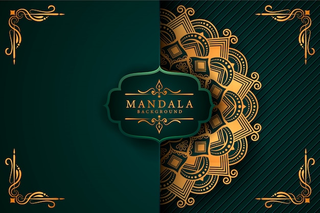 Fond De Mandala De Luxe Créatif