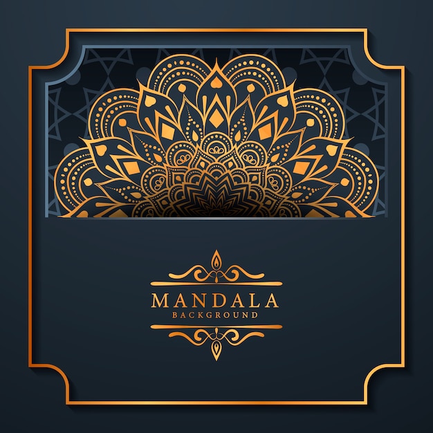 Fond De Mandala De Luxe Créatif