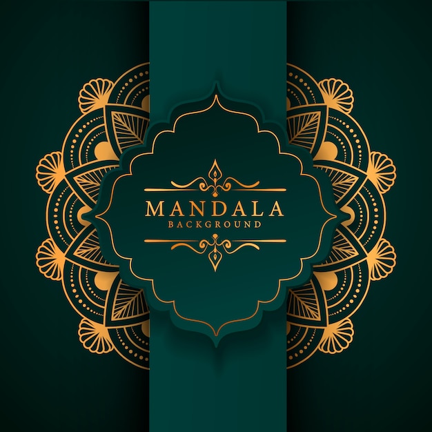 Fond De Mandala De Luxe Créatif