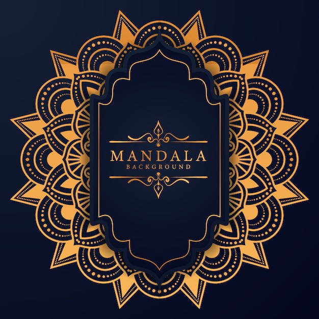 Fond De Mandala De Luxe Créatif