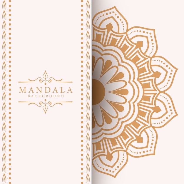 Fond De Mandala De Luxe Créatif