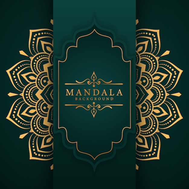 Fond De Mandala De Luxe Créatif