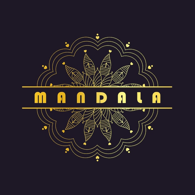Vecteur fond de mandala de luxe avec motif arabesque doré arabe style oriental islamique ramadan style mandala décoratif mandala pour impression affiche couverture brochure flyer bannière