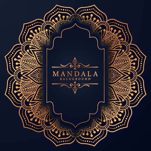 Fond De Mandala De Luxe Ramadan Kareem