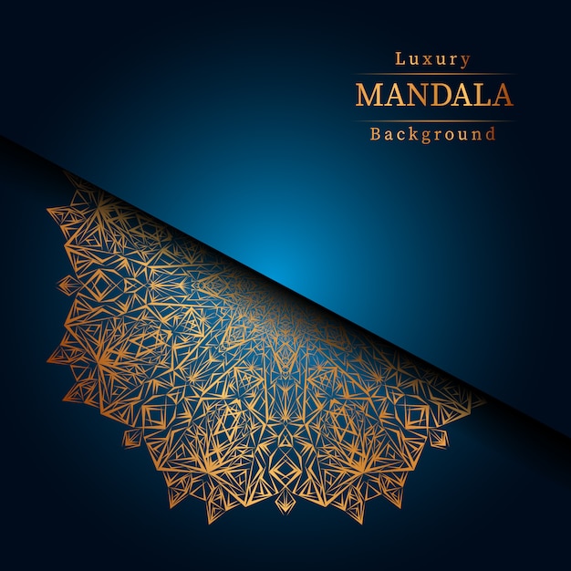 Fond de mandala de luxe