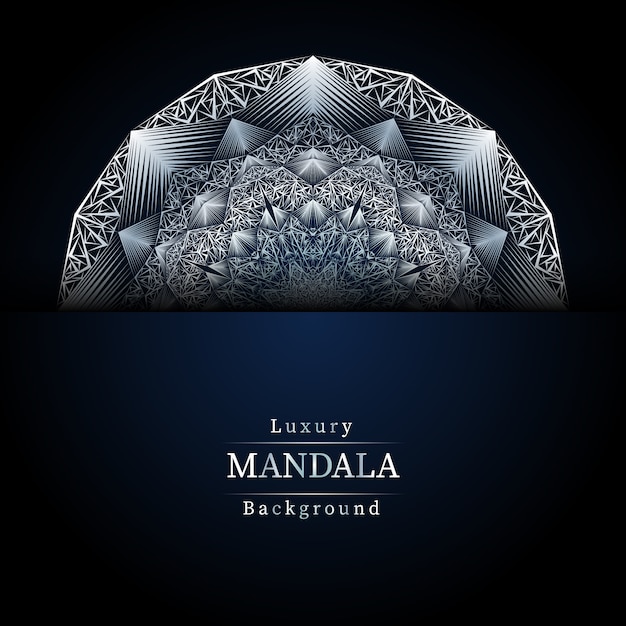 fond de mandala de luxe