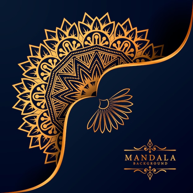 Fond De Mandala De Luxe