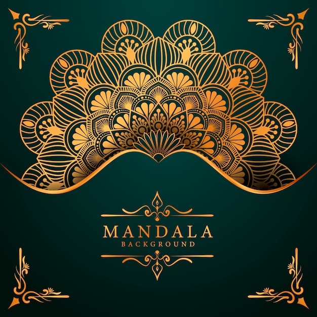 Fond De Mandala De Luxe