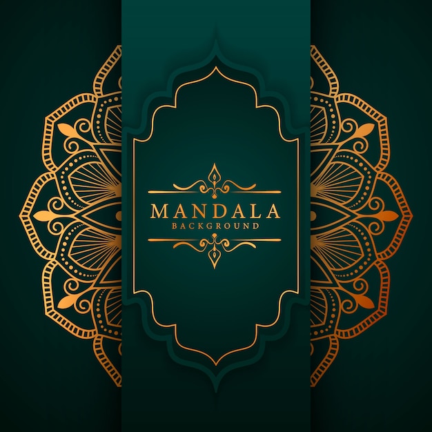 Fond De Mandala De Luxe