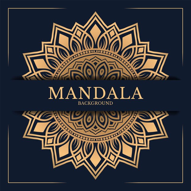 Fond De Mandala De Luxe